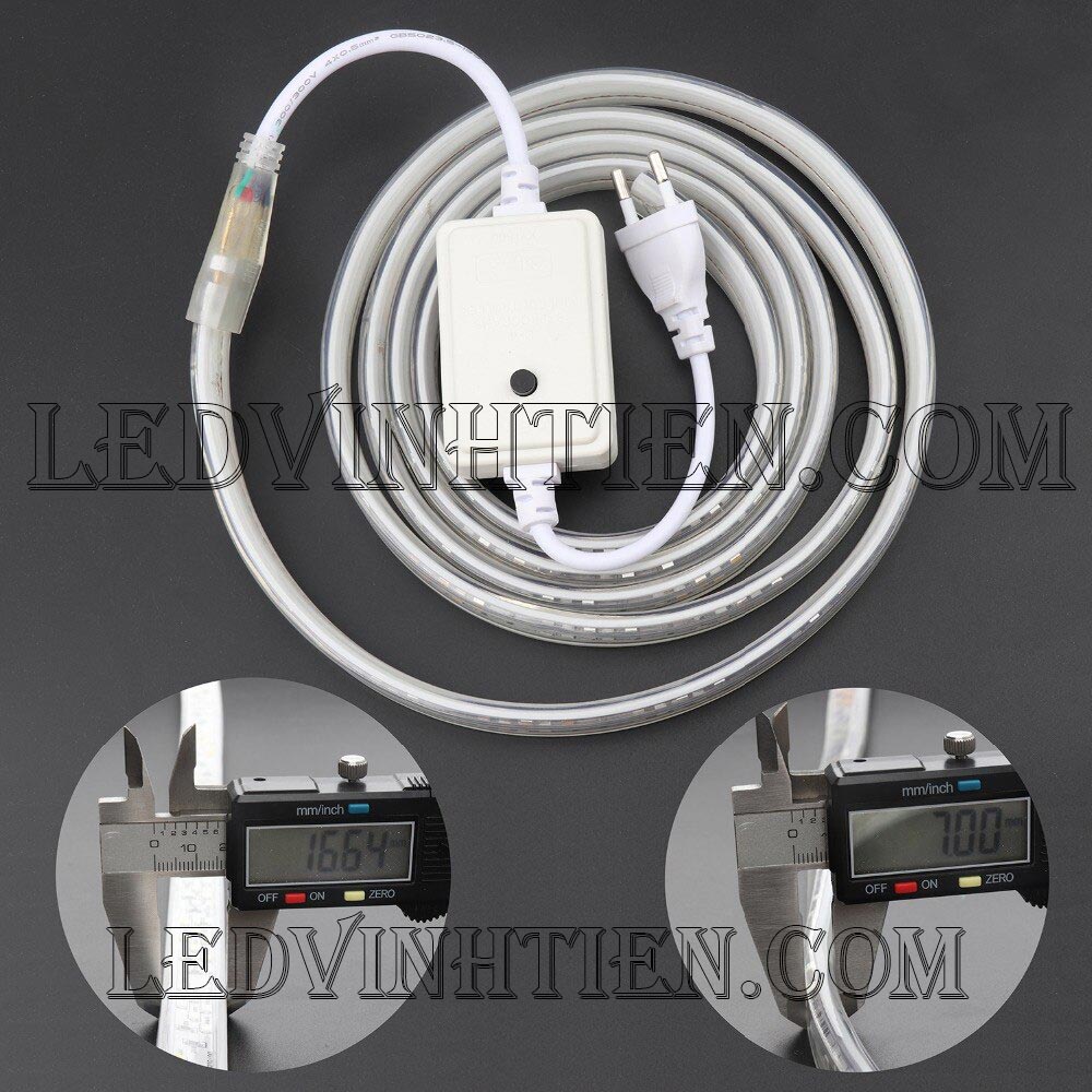 Cách cài đặt, cắt dây, đấu nối Dây nguồn led 5050 RGB 220V