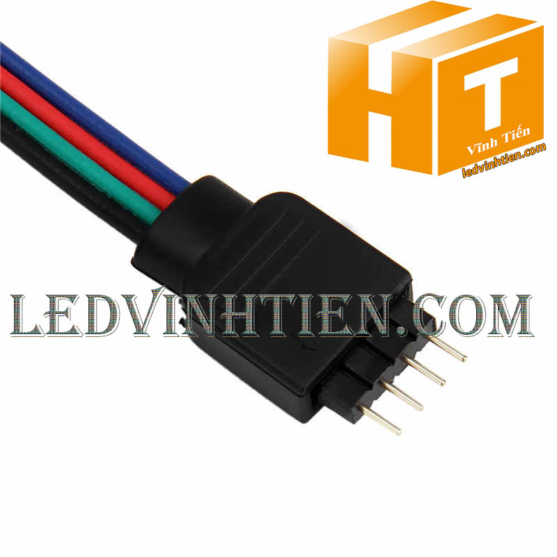 Dây led 4 kim RGB