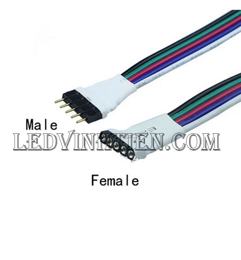 Dây nối 5 ghim LED RGBW