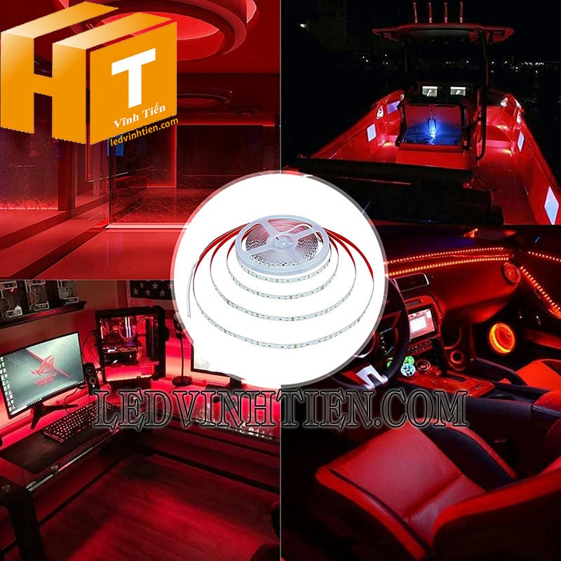 Led dây dán 12V màu đỏ