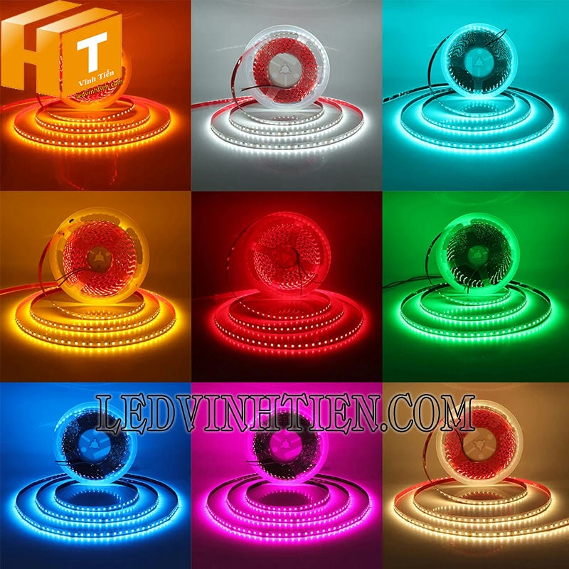 Led dây dán 2835 12V 5m siêu sáng