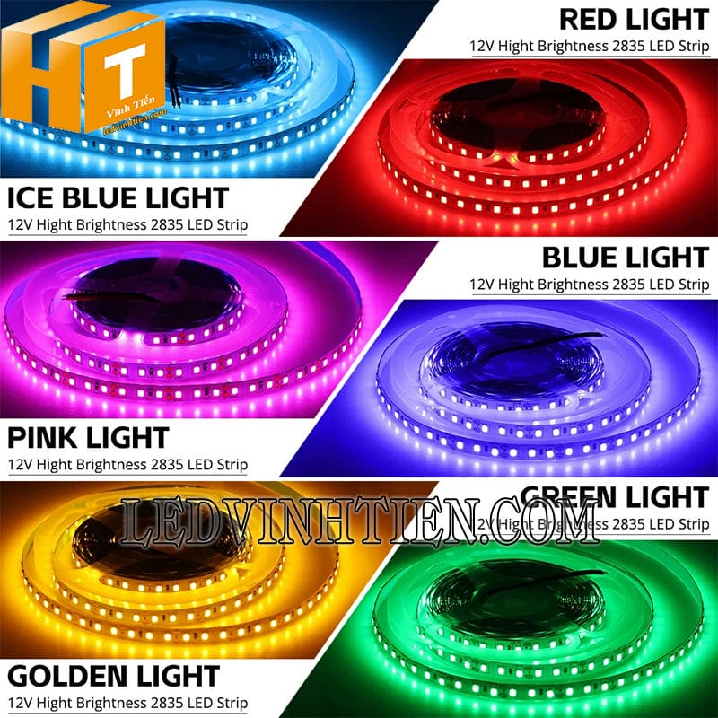 Dây đèn led 2835 12V siêu sáng