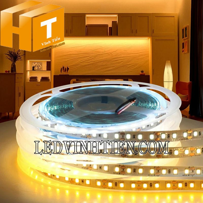Đèn led dây dẻo 12V 2835 cuộn 5 mét