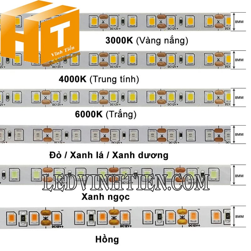 Led dây dán 2835 12V giá rẻ