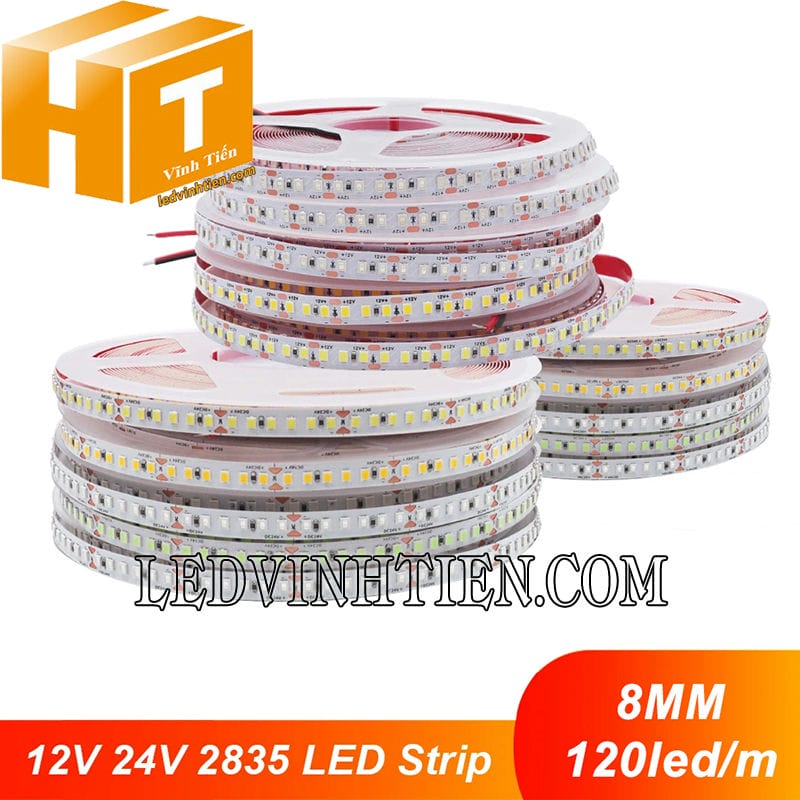 Đèn led dây 2835 cuộn dài 5m