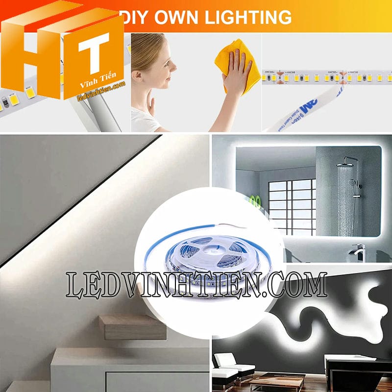 Led dây 2835 trang trí nội thất