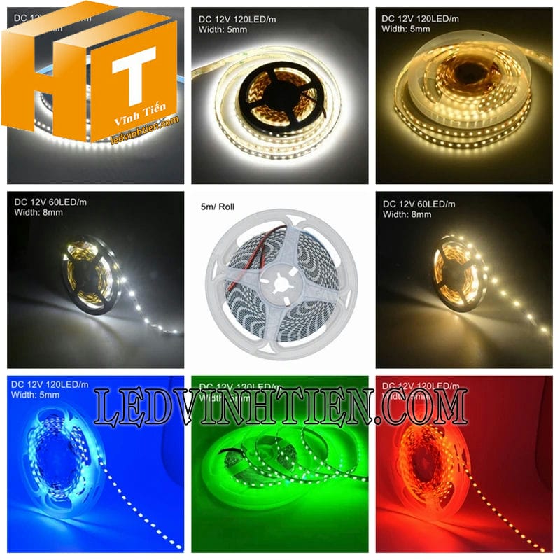 Dây đèn led 2835 12V siêu sáng