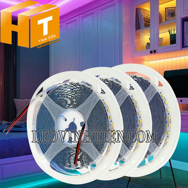 Đèn led dây dẻo 12V 2835 siêu sáng