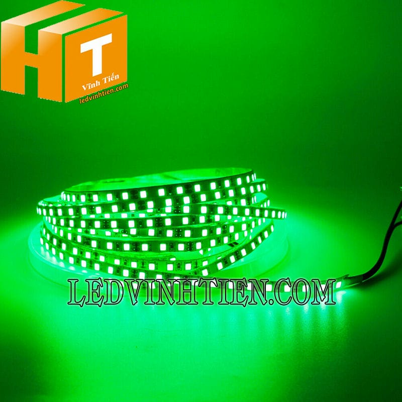 Led dây 12V 2835 màu xanh lá loại tốt