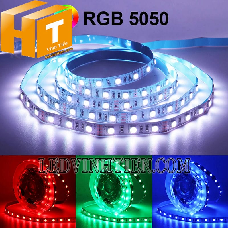 Đèn led dây 5050 12V siêu sáng