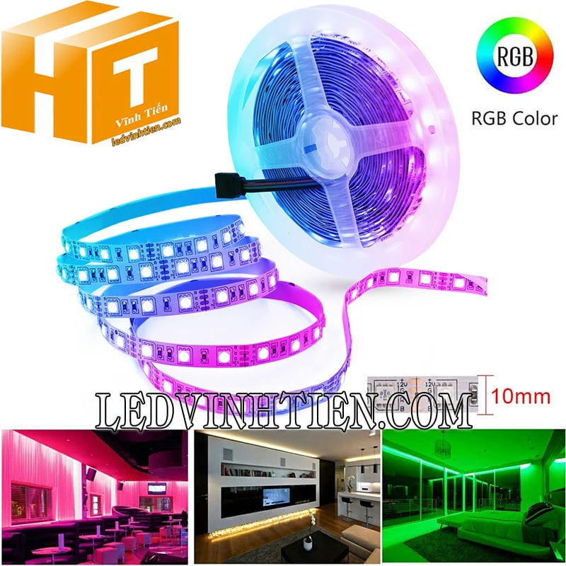 Đèn led dây 5050 đổi màu