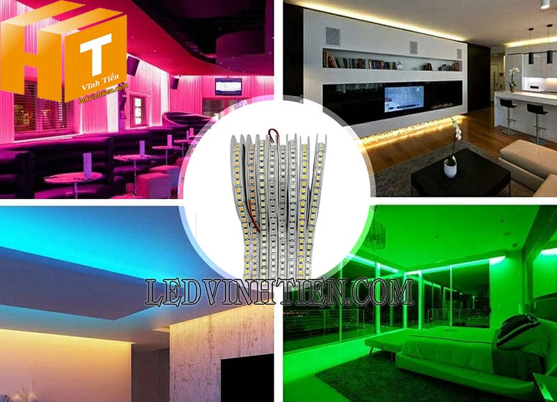 Đèn led dây dán 12V 5m siêu sáng