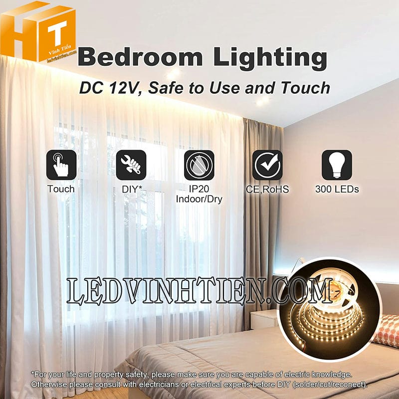 Led dây dán 5050 12V 5m