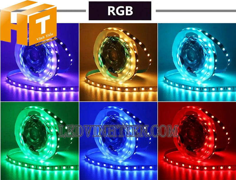 Led dây dán 5050 cuộn 5m loại tốt