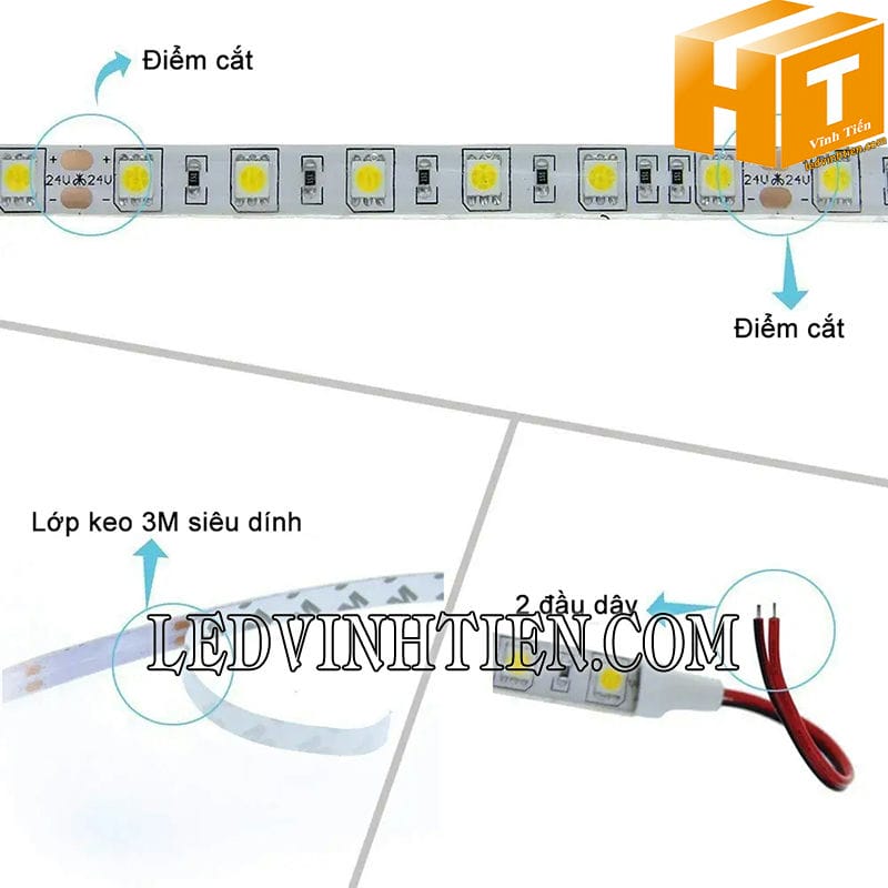 Đèn led dây dán 5050 giá rẻ