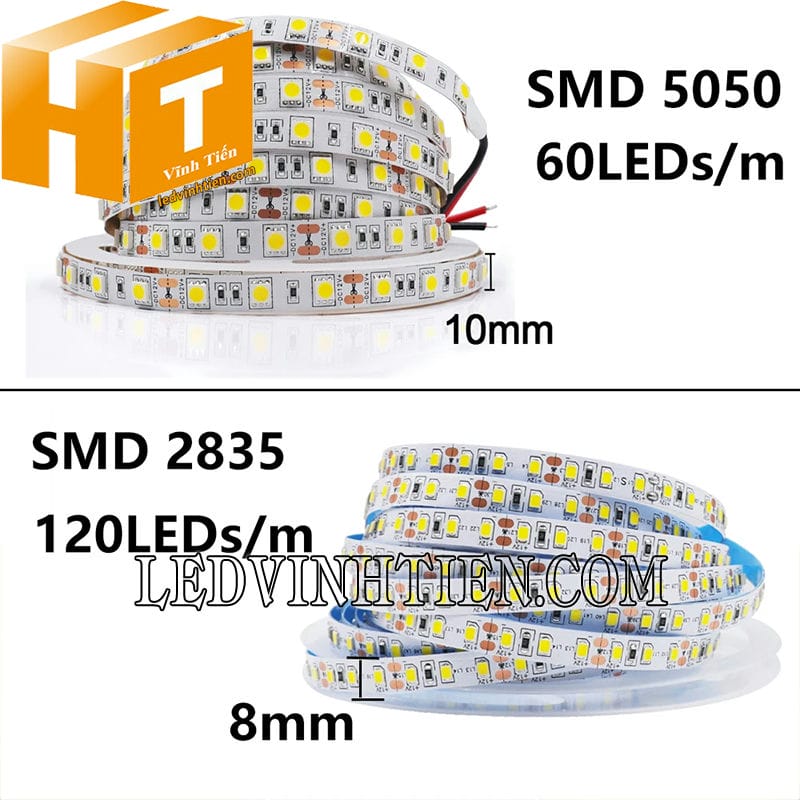 Led dây dán 12V 5m loại tốt