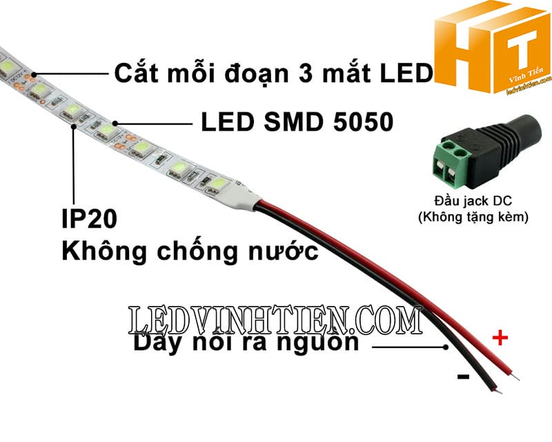 Đèn led dây 5050 12V loại tốt