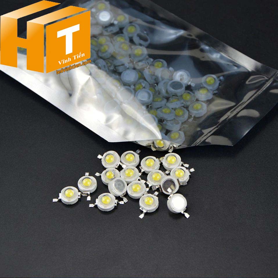 Led hạt 1W ánh sáng vàng