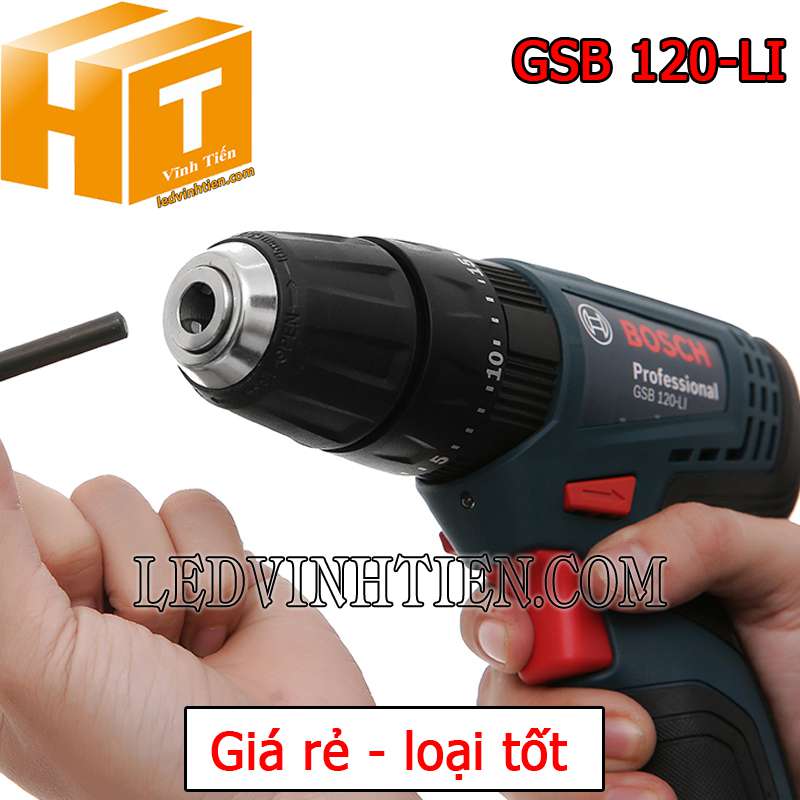 Khoan điện dùng pin Bosch chiết khấu cao tại Vĩnh Tiến