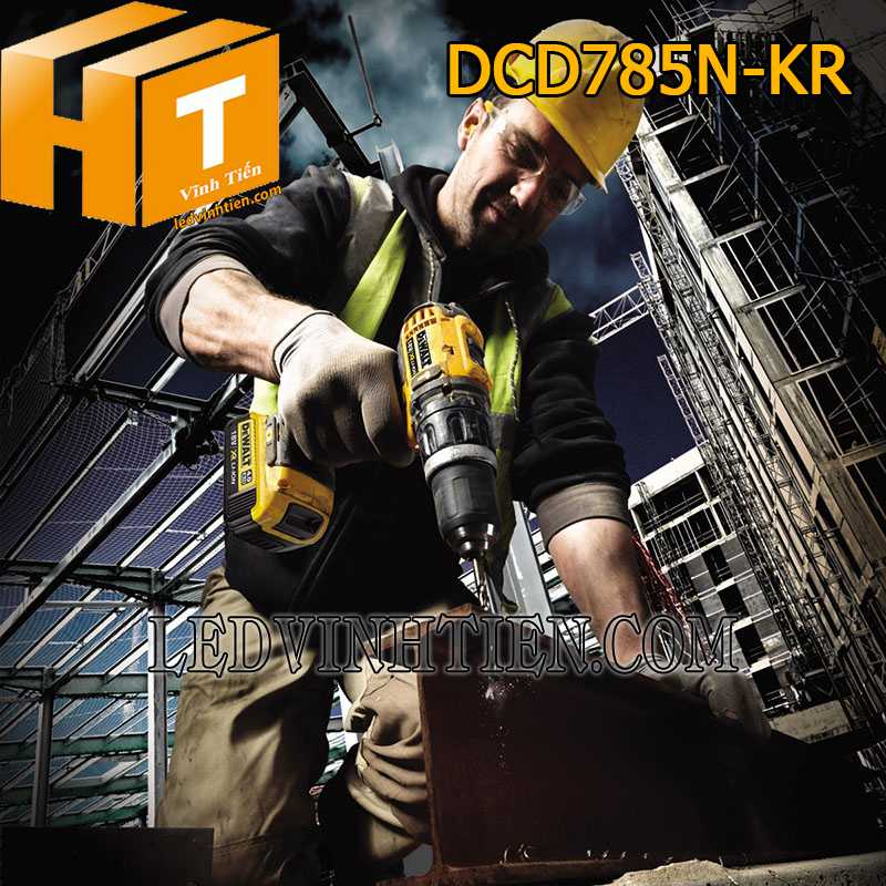 Máy khoan vặn vít động lực pin Dewalt giá rẻ tại vĩnh tiến