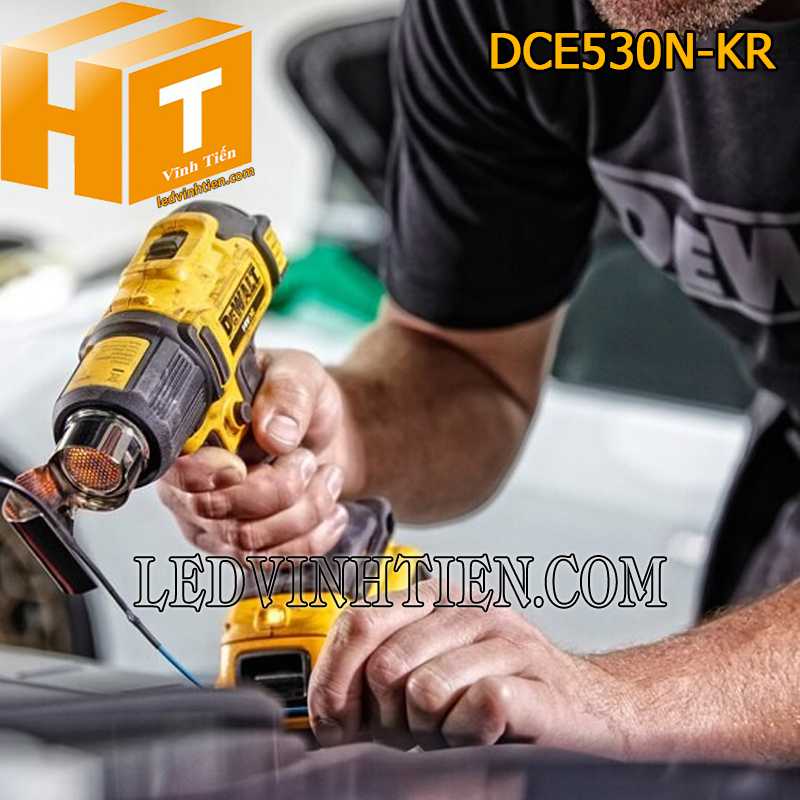 Máy thổi hơi nóng dùng pin Dewalt giá rẻ tại vĩnh tiến