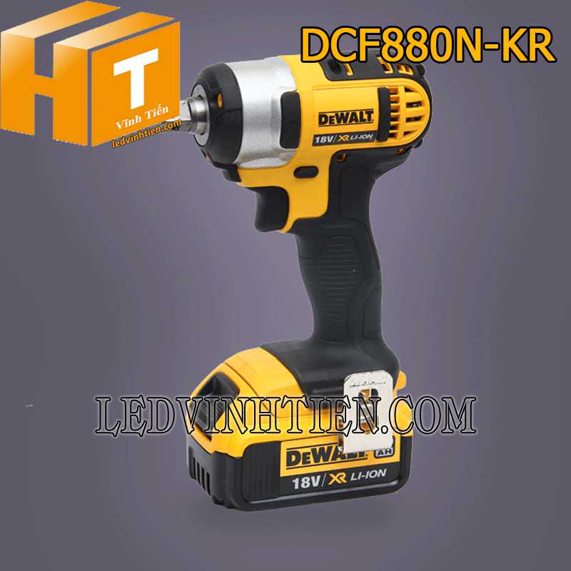 Máy vặn bu lông động lực pin Dewalt hàng chính hãng