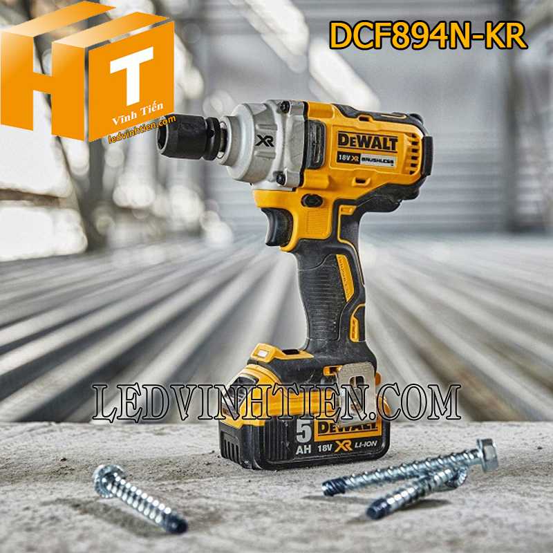 Máy vặn bu lông động lực pin Dewalt hàng chính hãng, giá ưu đãi tại vĩnh tiến