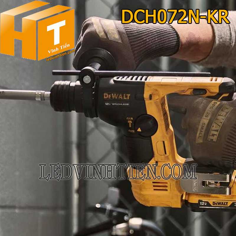 máy khoan bê tông pin Dewalt được bán với giá ưu đãi tại Công Ty Vĩnh Tiến