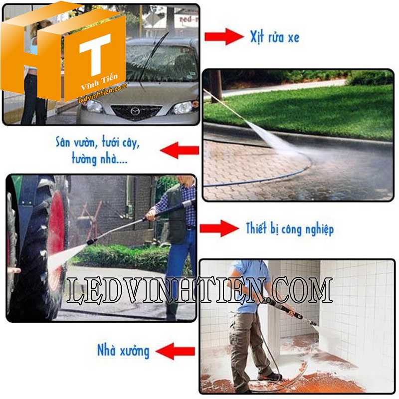 máy rửa xe chuyên nghiệp Hyundai giá rẻ tại vĩnh tiến
