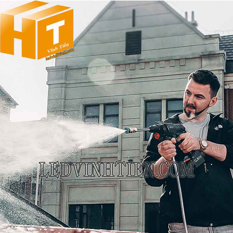 Máy Xịt Rửa Xe Gia Đình Hyundai giá rẻ tại vĩnh tiến