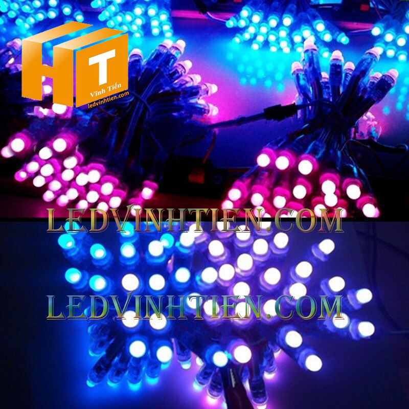 Các loại Led đúc full color loại tốt, giá rẻ, siêu sáng, dùng làm led pháo hoa, chử nỗi, trang trí noel, bảng quảng cáo, chiếu sáng ngoài trời, IP68, ledvinhtien.com