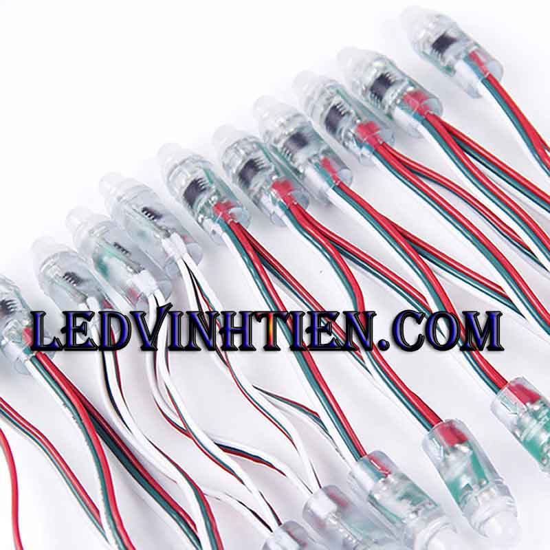 LED full color loại tốt, giá rẻ, siêu sáng, dây đồng, dùng hắt chử, logo quảng cáo