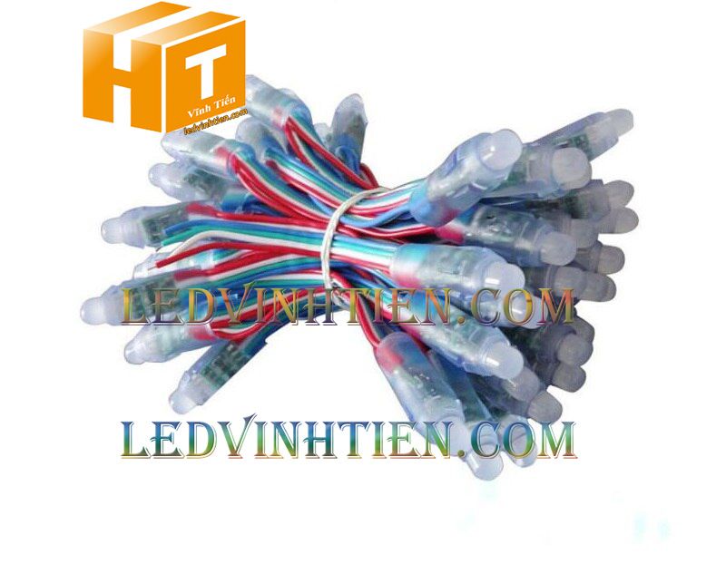 Các loại Led đúc full color loại tốt, giá rẻ, siêu sáng, dùng làm led pháo hoa, chử nỗi, trang trí noel, bảng quảng cáo, chiếu sáng ngoài trời, IP68, ledvinhtien.com