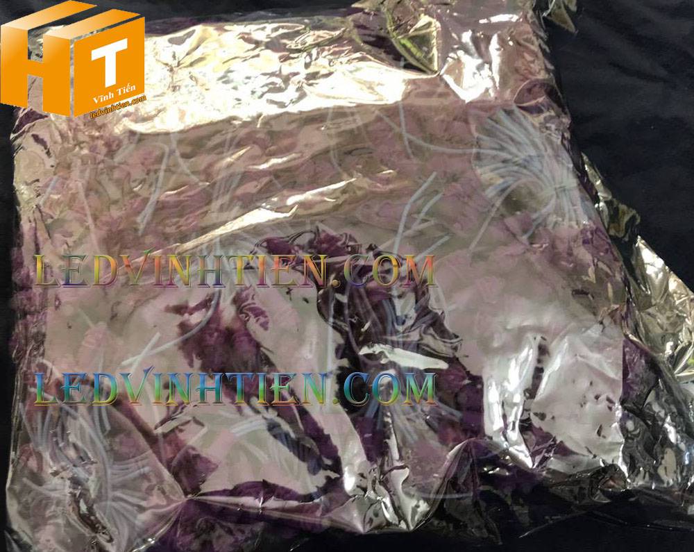 Bóng led đúc F5 đế 9mm 12V đầu đục màu hồng, IP68, loại tốt, giá rẻ, quấn cây, chiếu sáng ngoài trời, IP68, ledvinhtien.com