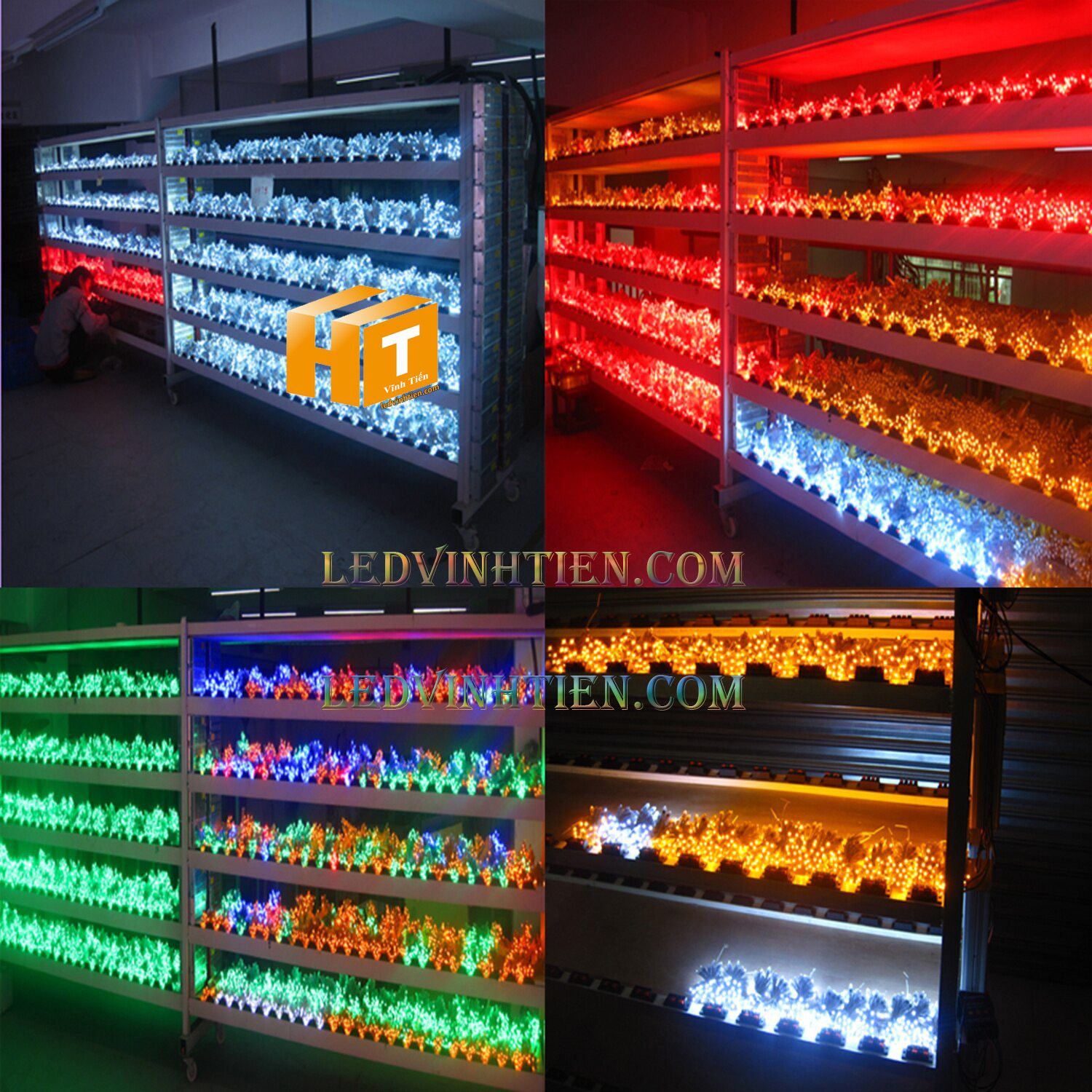 Led đúc F8 đế 12mm đầu trong DC12V màu trắng loại tốt, giá rẻ, siêu sáng, dây đồng, dùng hắt chử, logo quảng cáo