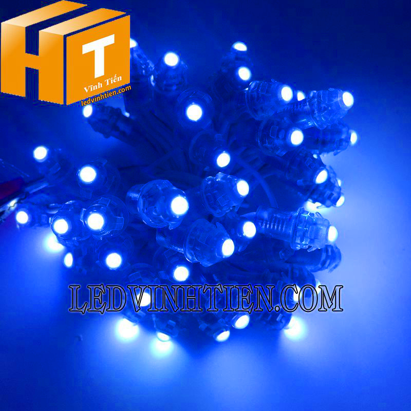 Led liền dây 5V màu xanh dương dùng ngoài trời