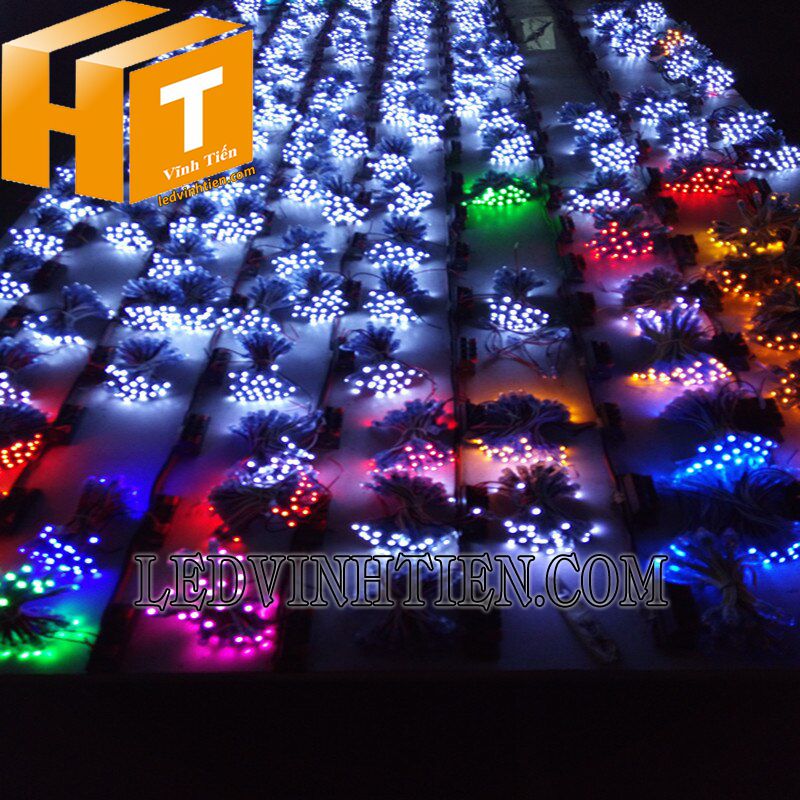 Đèn led đúc quấn cây ngoài trời, dùng điện 5VDC