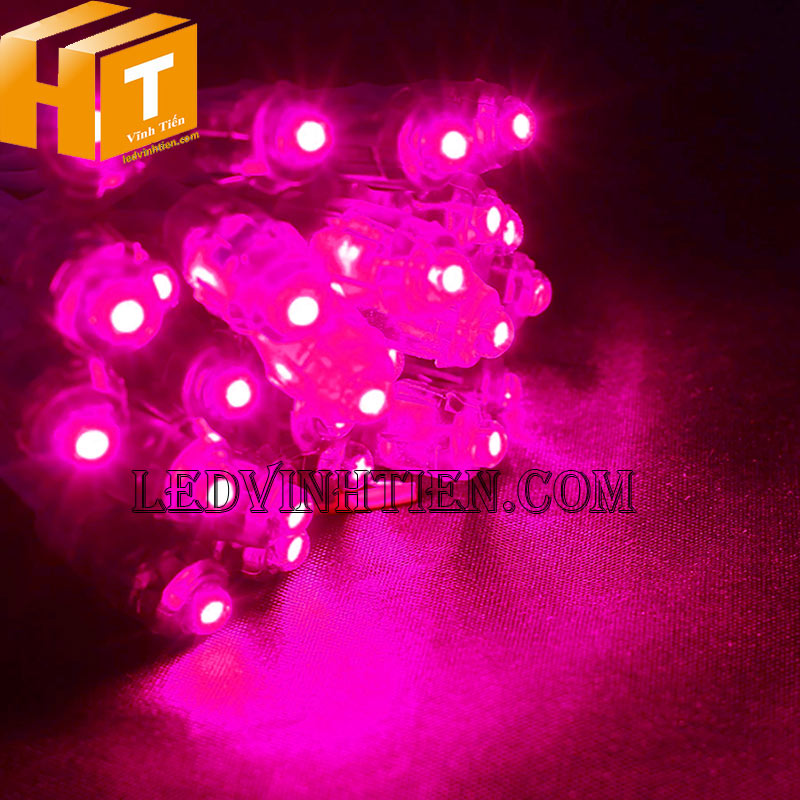 Đèn led dây 5v màu hồng dùng cho biển quảng cáo