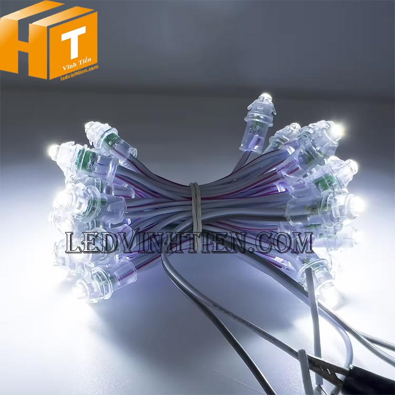 Led đúc f7 5v màu trắng loại tốt