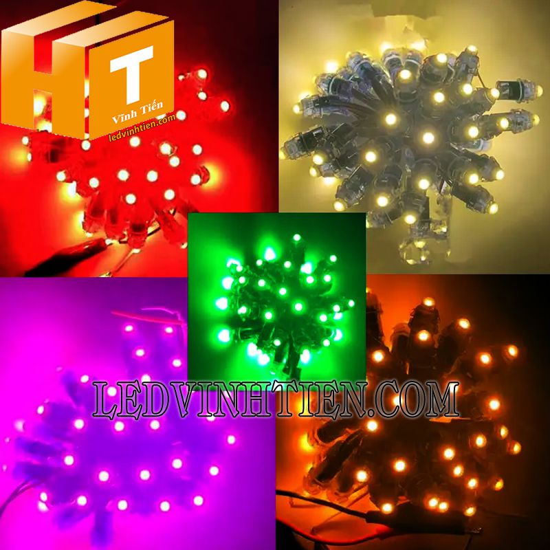 Dây led hạt đúc chống nước 5v