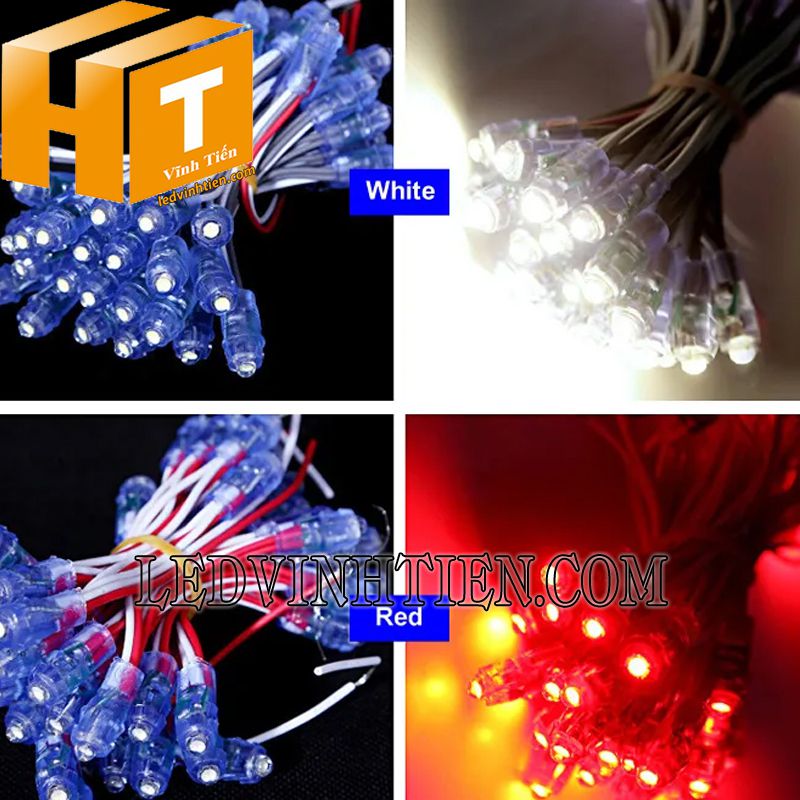 Đèn led dây hạt đúc chống nước 5v