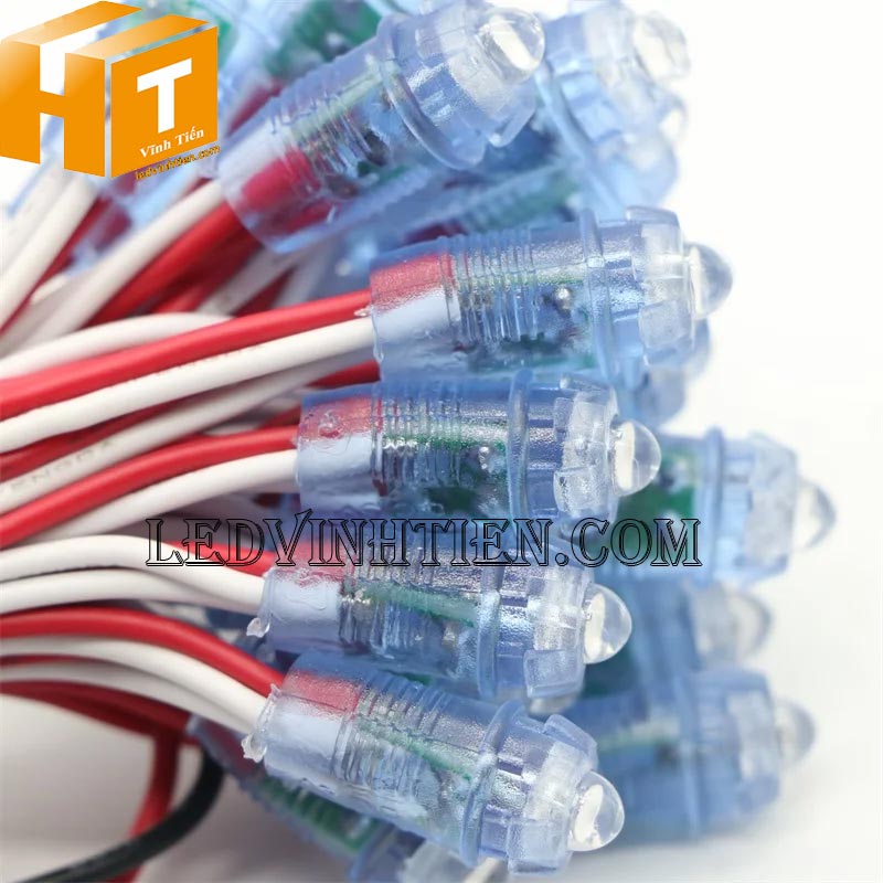 Đèn led đúc 5v màu xanh dương siêu sáng