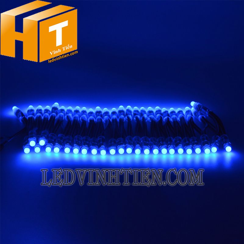 Mua đèn led đúc f7 12mm màu xanh dương tại HCM