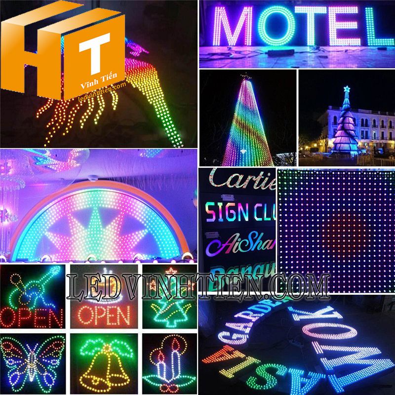 Led đúc 5v dùng làm biển quảng cáo ngoài trời