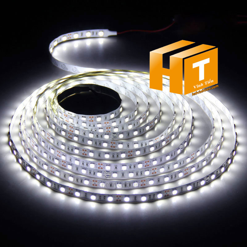 LEDVINHTIEN.COM, ĐÈN LED DÂY DÁN 12V CHÍP LED SMD 5050 ÁNH SÁNG MÀU TRẮNG, 6000K-6500K, WHITE, CÓ KEO 2 LỚP, LOẠI TỐT, GIÁ RẺ, CHẤT LƯỢNG, CHÍNH HÃNG LEDVINHTIEN.COM, SIÊU SÁNG, LED DÂY 12V DÙNG CHIẾU SÁNG NỘI THẤT, NGOÀI TRỜI, TRANG TRÍ TRẦN, HẮT TỦ KÍNH, KỆ, QUẦY BAR, KARAOKE, QUÁN CÀ PHÊN, NHÀ HÀNG, KHÁCH SẠN, HÌNH ẢNH CHỤP NHIỀU GÓC CẠNH CỦA SẢN PHẨM.