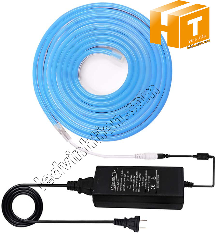 Dây đèn LED Neon viền mềm, đa năng, 12v, Đèn led ống Flex 12V chiều dài 5m, 50m, ánh sáng màu xanh dương, Đèn led dây Flex Neon 12V uốn chữ cao cấp chất lượng giá tốt, Dùng chiếu sáng linh hoạt cho Gia Đình, Cửa Hàng, Quán Bar, KTV, Câu Lạc Bộ, Nhà Hàng, Siêu Thị, tủ kệ trưng bày, tủ quần áo, chử, biển hiệu, chạy viền chữ, Logo, Hộp Đèn, dùng chiếu sáng ngoài trời, sản phẩm loại tốt, giá rẻ, chất lượng, tiết kiệm điện, chính hãng ledvinhtien.com