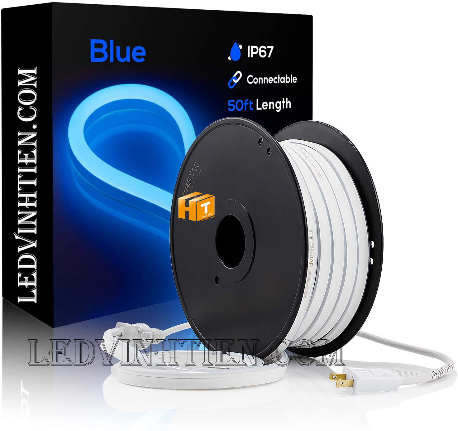 Dây đèn LED Neon viền mềm, đa năng, 12v, Đèn led ống Flex 12V chiều dài 5m, 50m, ánh sáng màu xanh dương, Đèn led dây Flex Neon 12V uốn chữ cao cấp chất lượng giá tốt, Dùng chiếu sáng linh hoạt cho Gia Đình, Cửa Hàng, Quán Bar, KTV, Câu Lạc Bộ, Nhà Hàng, Siêu Thị, tủ kệ trưng bày, tủ quần áo, chử, biển hiệu, chạy viền chữ, Logo, Hộp Đèn, dùng chiếu sáng ngoài trời, sản phẩm loại tốt, giá rẻ, chất lượng, tiết kiệm điện, chính hãng ledvinhtien.com