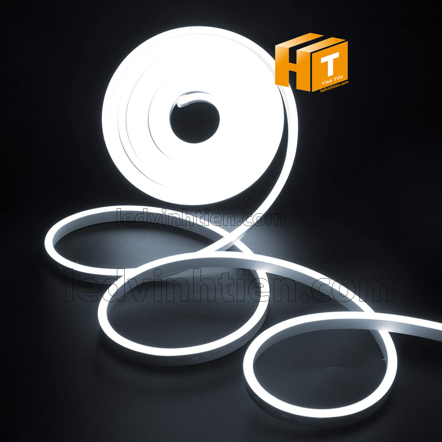Dây đèn LED Neon viền mềm, đa năng, 12v, Đèn led ống Flex 12V chiều dài 5m, 50m, ánh sáng màu trắng, Đèn led dây Flex Neon 12VLed dây Flex Neon 12v uốn chữ cao cấp chất lượng giá tốt, Dùng chiếu sáng linh hoạt cho Gia Đình, Cửa Hàng, Quán Bar, KTV, Câu Lạc Bộ, Nhà Hàng, Siêu Thị, tủ kệ trưng bày, tủ quần áo, chử, biển hiệu, chạy viền chữ, Logo, Hộp Đèn, dùng chiếu sáng ngoài trời, sản phẩm loại tốt, giá rẻ, chất lượng, tiết kiệm điện, chính hãng ledvinhtien.com