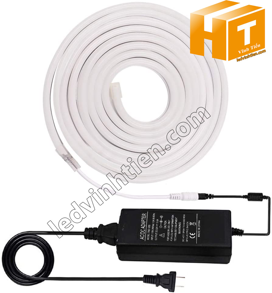 Dây đèn LED Neon viền mềm, đa năng, 12v, Đèn led ống Flex 12V chiều dài 5m, 50m, ánh sáng màu trắng, Đèn led dây Flex Neon 12VLed dây Flex Neon 12v uốn chữ cao cấp chất lượng giá tốt, Dùng chiếu sáng linh hoạt cho Gia Đình, Cửa Hàng, Quán Bar, KTV, Câu Lạc Bộ, Nhà Hàng, Siêu Thị, tủ kệ trưng bày, tủ quần áo, chử, biển hiệu, chạy viền chữ, Logo, Hộp Đèn, dùng chiếu sáng ngoài trời, sản phẩm loại tốt, giá rẻ, chất lượng, tiết kiệm điện, chính hãng ledvinhtien.com