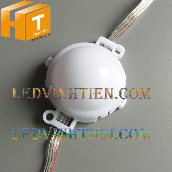 Led bát 50mm full màu SM IC 16703, led hắt chiếu điểm, led module 50MM, siêu sáng điện DC12v, giá rẻ, ledvinhtien.com